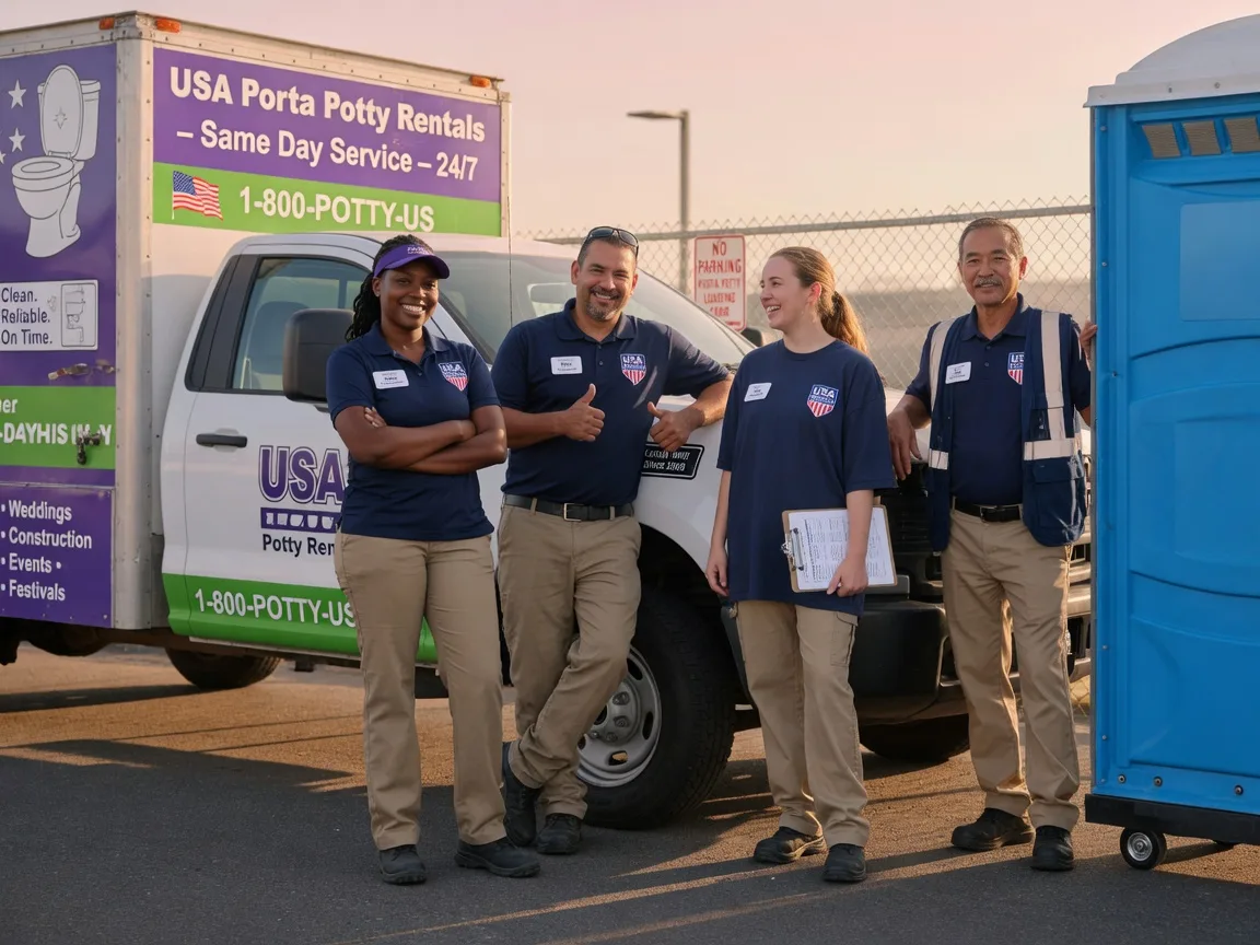 Porta Potty Rental company in Rocky Top, TN